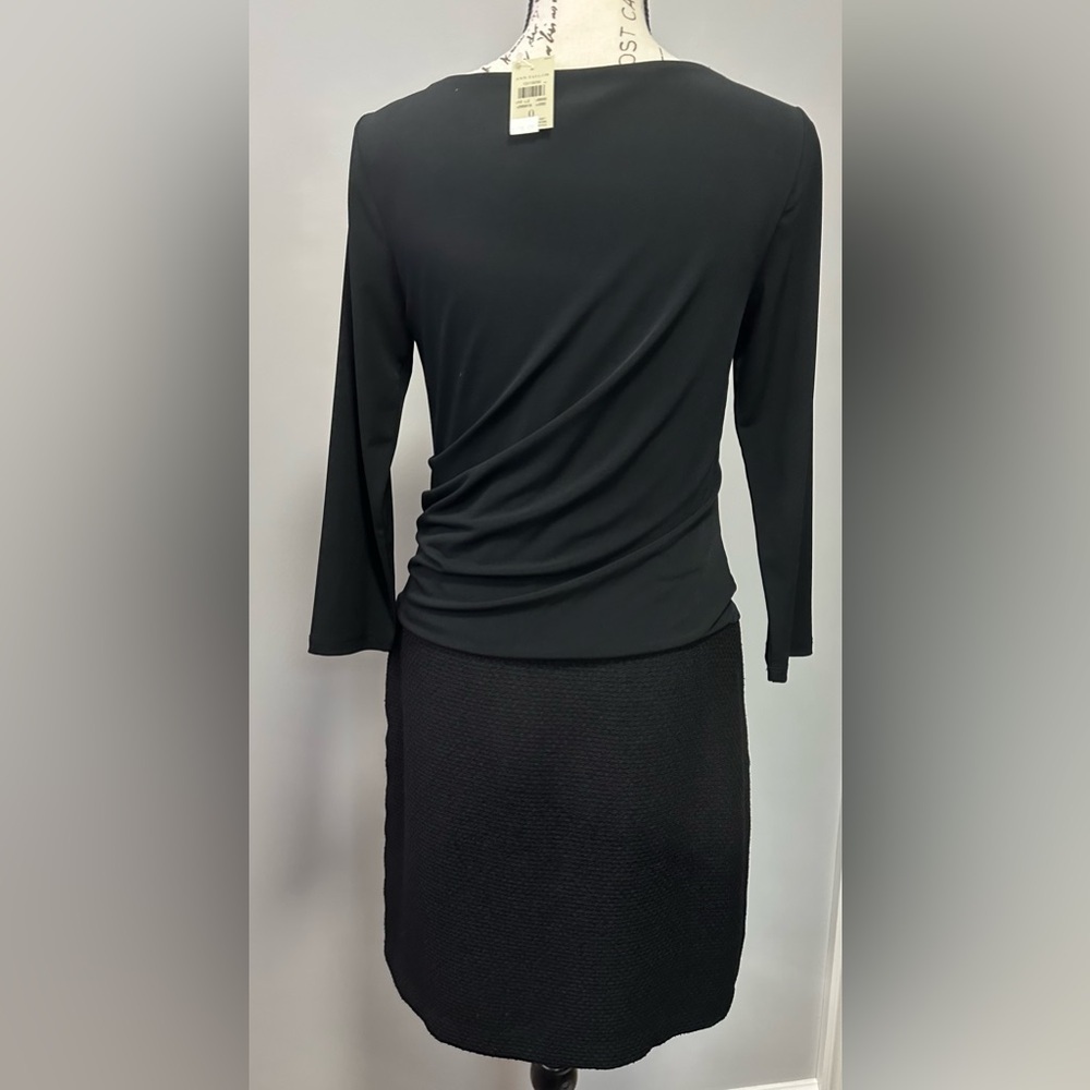 Ann Taylor Black Dress - Size 0 (NWT) - Picture 9 of 16